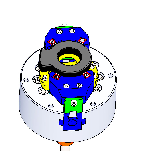 二爪和三爪卡盘夹具STEP